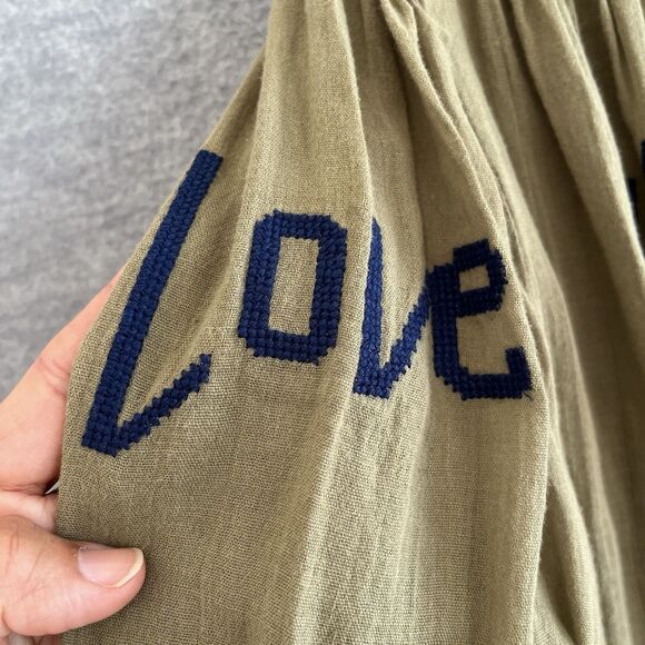 Berenice Paris Cassandra Lucky Embroidered Top Size 34 Whimsical Fun Cool Girl - Picture 7 of 16